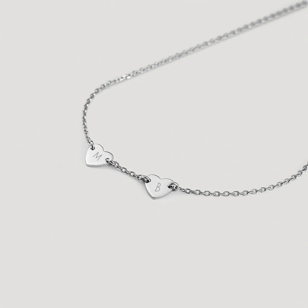 Gargantilla LOVELY HEART Plata