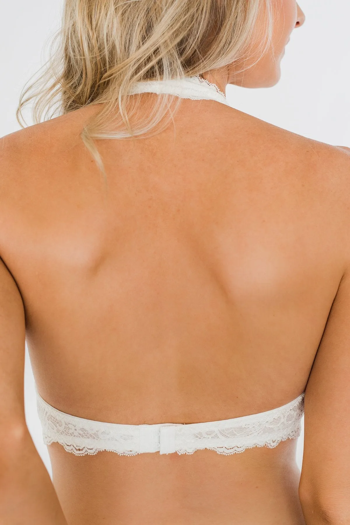 Lovely Lace Bralette- Ivory