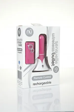 Sensuelle Remote Control Wireless Bullet - Pink